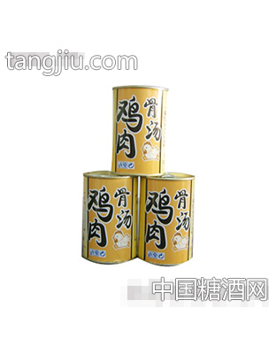 鸡肉骨汤罐头