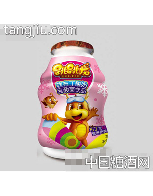 跳跳龙软布丁酸奶草莓味200ml