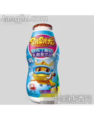 跳跳龙软布丁酸奶原味125ml