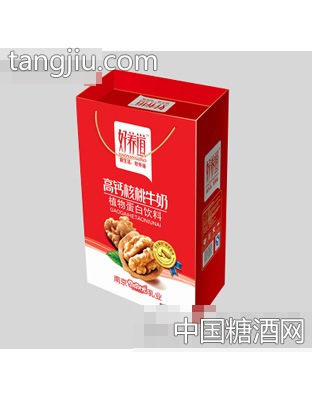 好养道高钙核桃牛奶250mlx16盒