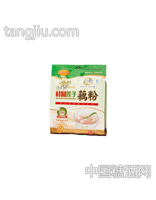 桂圆莲子藕粉