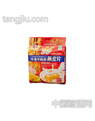 妙妙未添加蔗糖型中老年纯香燕麦片