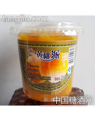 凯方黄桃派240g