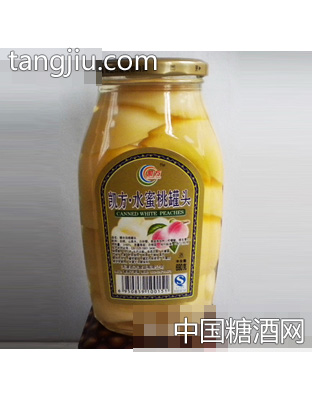 凯方糖水白桃罐头690g