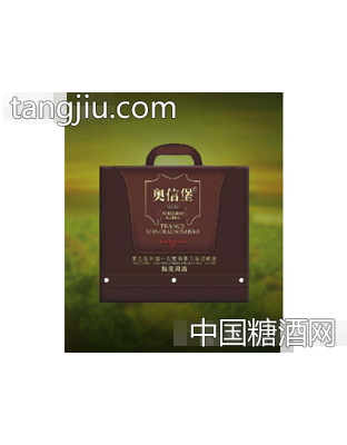 奥信堡六支包装礼品皮盒