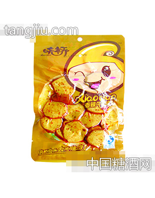 晓桥香辣牛肉味豆干80g