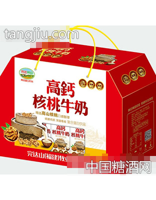 高钙核桃牛奶250mlx12盒