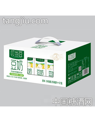 叮当豆豆奶250mlx12盒