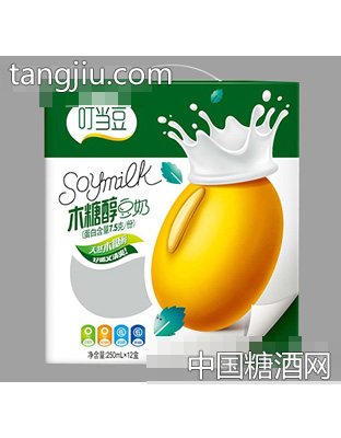 叮当豆木糖醇豆奶250mlx12盒