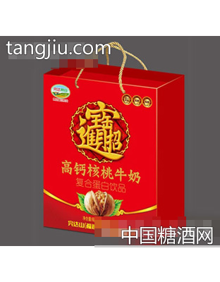 完达慕容高钙核桃牛奶