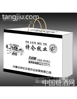 特仑牧业高钙牧场奶无蔗糖
