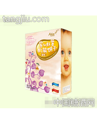 幼儿紫心红薯机能饼干