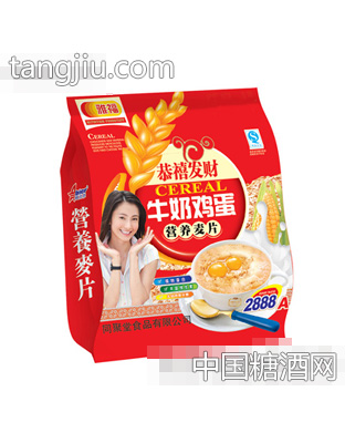 同聚堂牛奶鸡蛋营养麦片