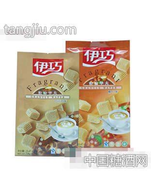 伊巧粒粒华夫巧克力味榛仁味