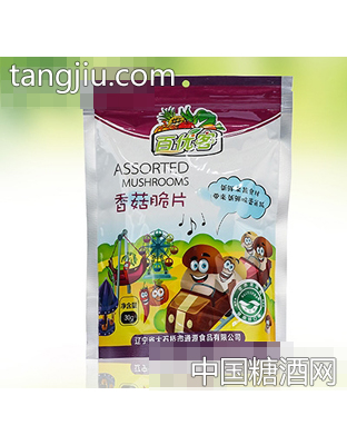 百优客蘑菇脆片30g
