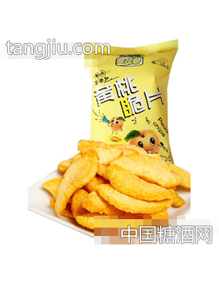 百优客黄桃脆片
