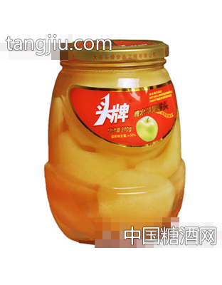 890g糖水苹果罐头