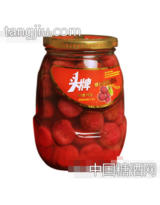 890g糖水杨梅罐头