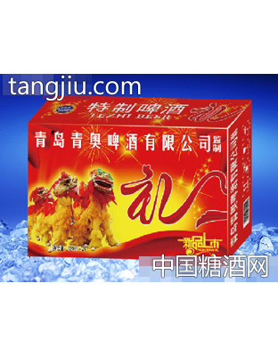 滨海情特制啤酒（红箱）