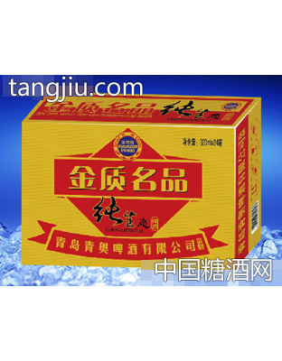 滨海情纯生态啤酒红箱（金卡）