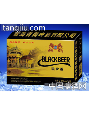 滨海情黑啤酒320ml×24（金卡）