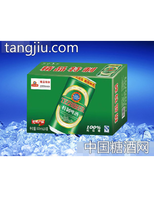 滨海情精品特制啤酒500ml