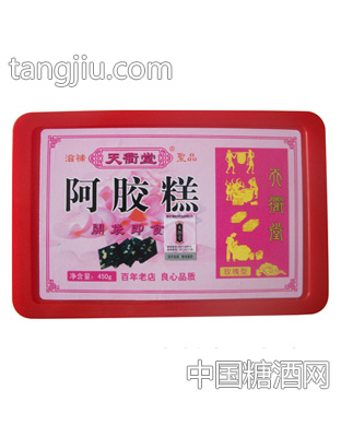 450g阿胶糕玫瑰型精包装
