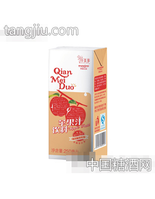 纤美多苹果汁（250ml）