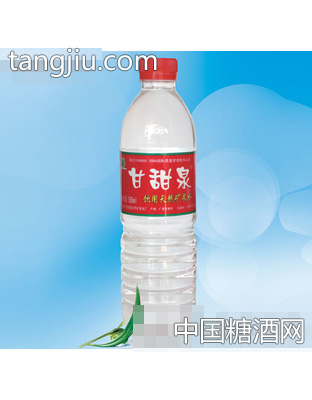 580ml甘甜泉瓶装水