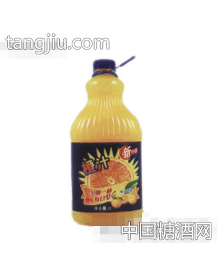 瓶装2L橙汁饮料