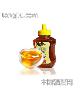 天山花开天然黑蜂蜂蜜1000g