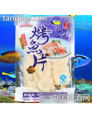 烤鱼片70g