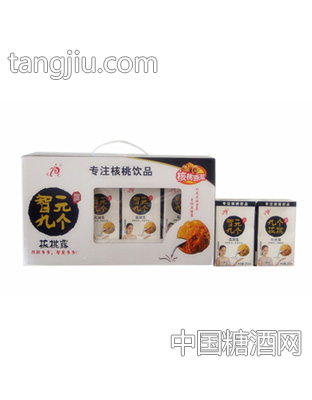 智元九个核桃露开窗礼盒