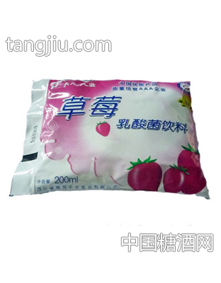 200ml天太乳业草莓乳酸菌
