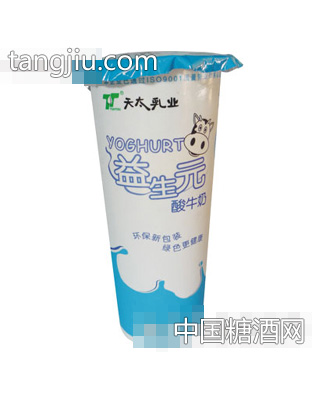 天太乳业益生元酸牛奶