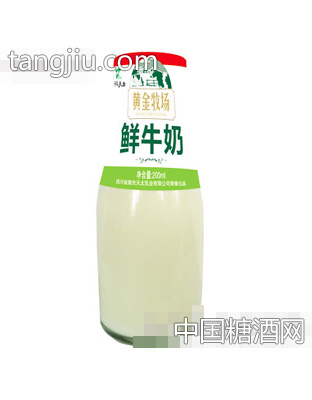 黄金牧场鲜牛奶