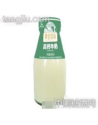 黄金牧场高钙牛奶200ml
