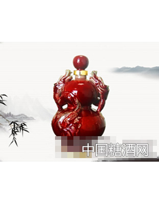 二龙夺珠 钧瓷酒系列（2500ml）