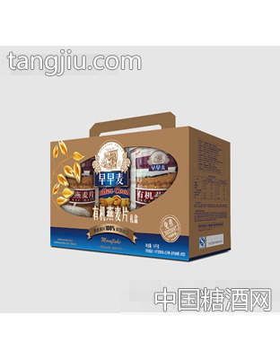早早麦有机燕麦片礼盒