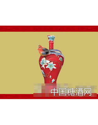 原浆酒花鸟珐琅彩