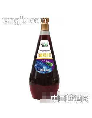 欢乐田园蓝莓汁饮料1.5L