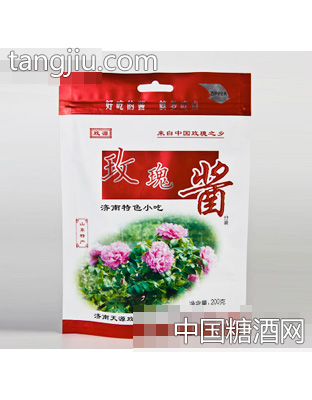 200g袋装玫瑰酱