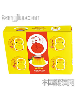 256g鸡蛋牛奶布甸（6只装）