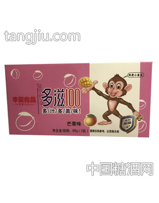 唇乐动88克（2杯）多滋100喜庆盒装（芒果味）