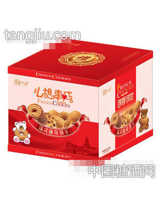 御州园法式曲奇饼干800g