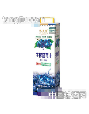 流年语生榨蓝莓汁1L