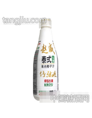 赵威泰式生榨果肉椰子汁1L