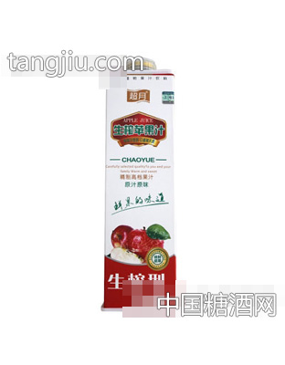 超月生榨苹果汁1L