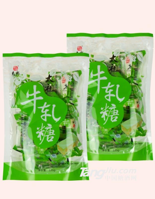 太祖绿茶牛轧糖220g