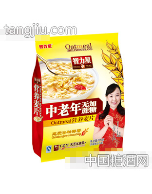 智力星中老年无加蔗糖营养麦片720gx16